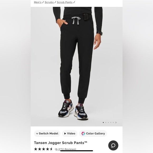 FIGS Tansen Jogger Scrub Pants - Picture 1 of 7